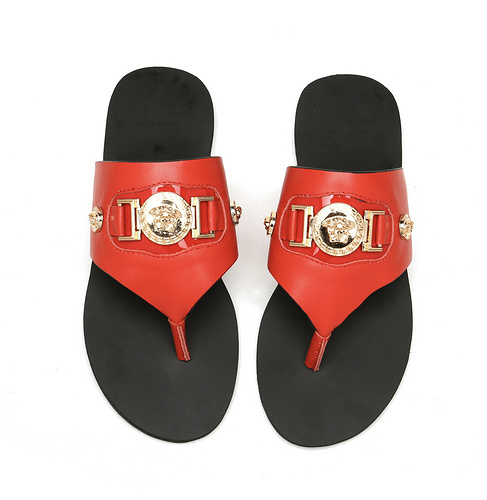 Versace new V buckle flat sandals 35-43-be8d969c